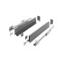 Szuflada Axis Pro GTV 350mm H84 niska w kolorze antracyt