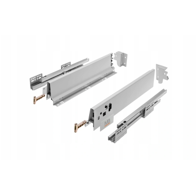 SZUFLADA MODERN BOX 500 NISKI 40KG KWADRATOWY SZARY PB-KW-KPL500A