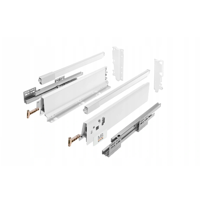 SZUFLADA MODERN BOX 350 WYSOKI 40KG KWADRATOWY BIAŁY PB-KW-KPL350C1