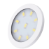 Oprawa nawierzchniowa w kolorze białym ORBIT LED 1,5W CIEPŁA
