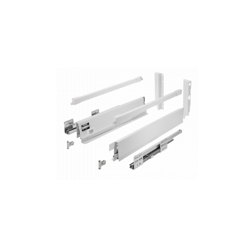 Szuflada MODERN BOX PRO 400 H199 wysoka biała rel. kwadratowy
