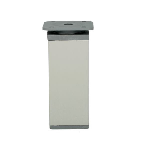 Nóżka ozdobna kwadratowa H150 40x40 w kolorze inox