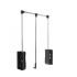 Pantograf 60x83 (645-910) czarny PG-ST6083-20