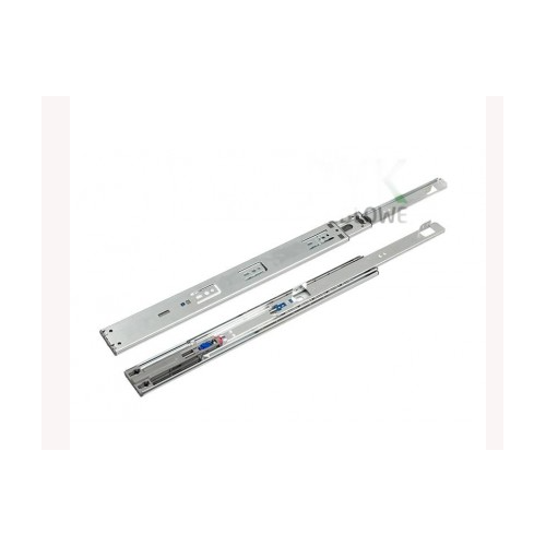 Prowadnica kulkowa H-45 STRONG 450mm, domyk, pełen wysuw