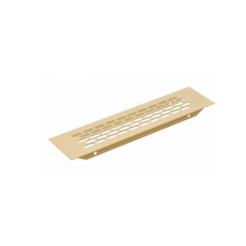 Kratka wentylacyjna mała złota 245 x 60 mm