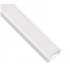 Profil nakładany 2 m aluminiowy z kloszem mlecznym PROFIL-LINEM-OP-2M-W