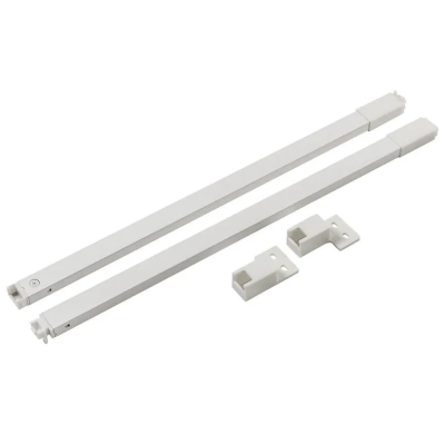 Reling wzdłużny kwadratowy AXIS PRO GTV 300 mm biały