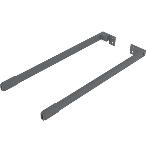 Reling wzdłużny kwadratowy AXIS PRO GTV 550 mm antracyt