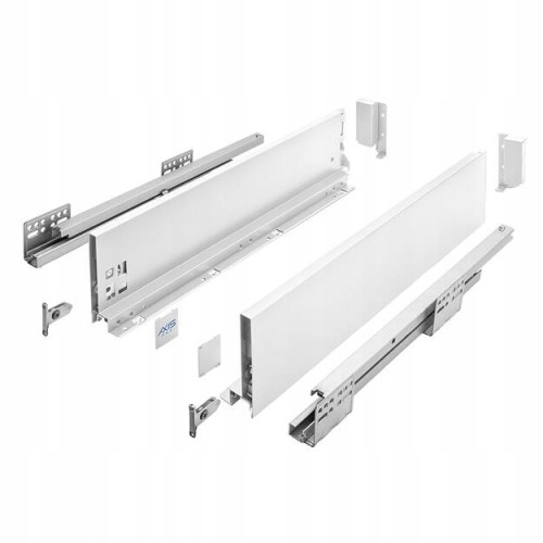 SZUFLADA AXIS PRO NISKA L250 H84 BIAŁA GTV CICHY DOMY
