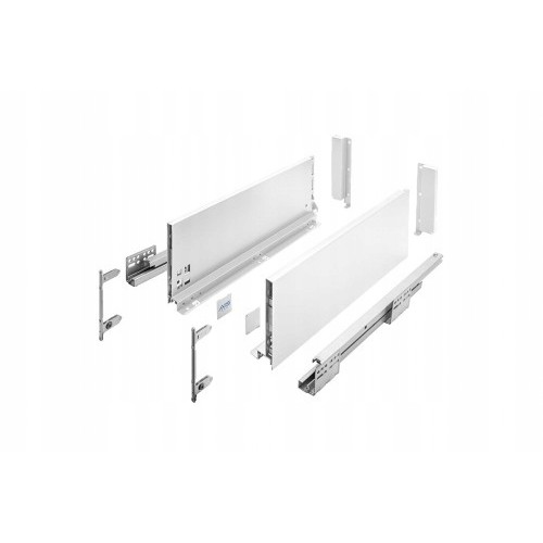 SZUFLADA AXIS PRO ŚREDNIA L600 H116 BIAŁA GTV CICHY DOMY