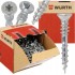 Wkręty 4x30/15 ASSY PLUS WURTH konfirmanty do drewna 500szt.