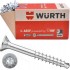 Wkręty 4x50 ASSY PLUS WURTH konfirmanty do drewna 500szt.