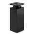 Nóżka ozdobna kwadratowa H150 40x40 w kolorze czarny mat