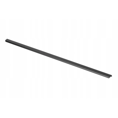Uchwyt krawędziowy Hexa czarny mat 384/896mm GTV