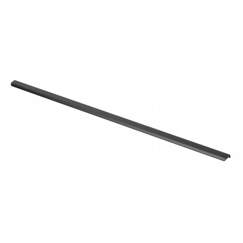 Uchwyt krawędziowy Hexa czarny mat 384/896mm GTV
