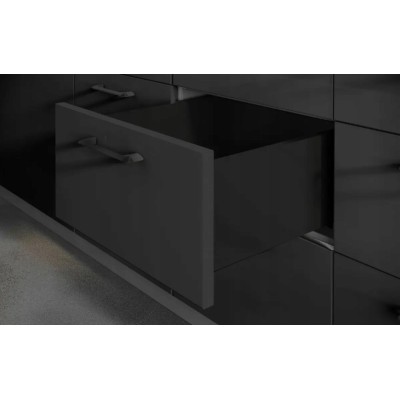 SZUFLADA AXIS PRO WYSOKA L600 H167 CZARNA GTV CICHY DOMY