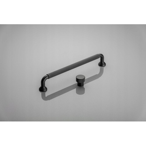 Uchwyt meblowy STRUCTURE GTV 128mm czarny mat