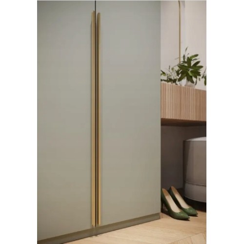 Uchwyt meblowy GROOVE GTV 1200mm jasne złoto szczotkowane