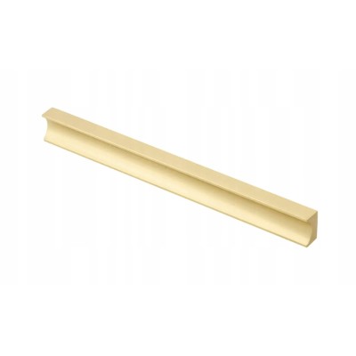 Uchwyt meblowy GROOVE GTV 320mm jasne złoto szczotkowane