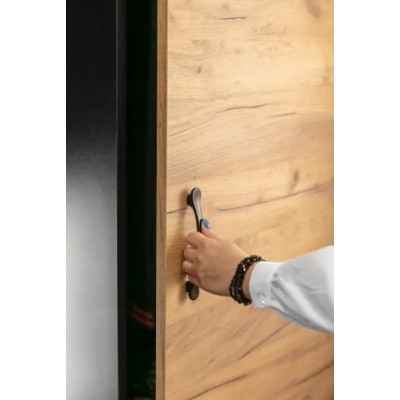 Uchwyt meblowy VENICE GTV 128mm czarny mat