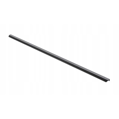 Uchwyt meblowy krawędziowy TREX CROSS GTV 1200mm czarny mat