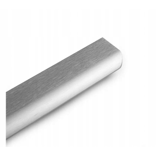 Uchwyt krawędziowy HEXA 96/150mm Inox/stal szczotkowana