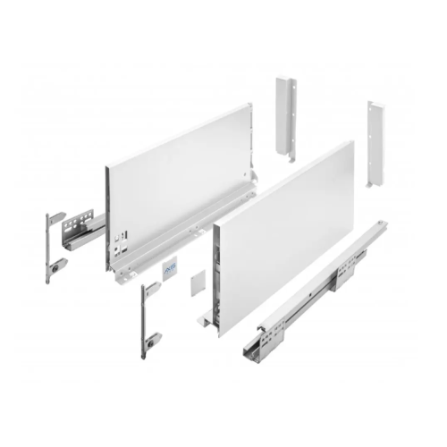 Szuflada Axis pro L500 h199 biała z cichym domykiem
