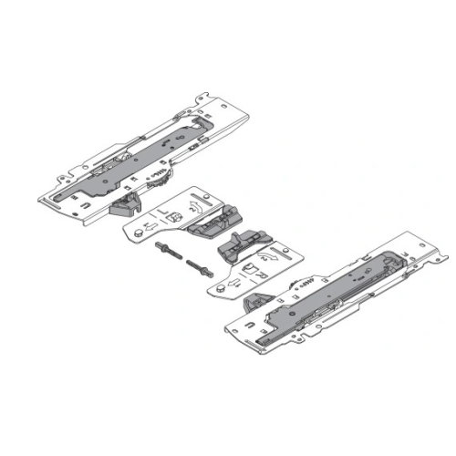 Zestaw Blum Tip-on blumotion do tandembox L-3 350 - 600mm T60B3530