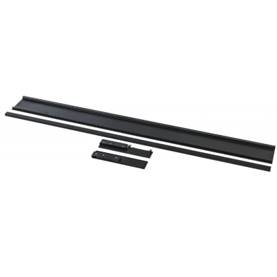 Zestaw do szuflady wewnętrznej GTV AXIS PRO wysoka h167 czarna (panel+reling+złączka) PB-AXISPRO-ZESWEW-C2