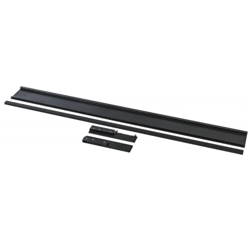 Zestaw do szuflady wewnętrznej GTV AXIS PRO bardzo wysoka h199 czarna (panel+reling+złączka) PB-AXISPRO-ZESWEW-D2