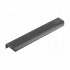 UCHWYT MEBLOWY KRAWĘDZIOWY HEXA 224/496 CZARNY MAT GTV