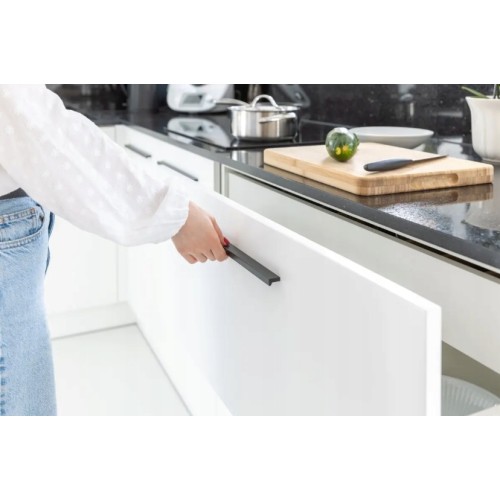 Uchwyt meblowy GTV PILLAR, 320/360 mm, czarny mat