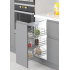CARGO 35 III STARAX CHROM BOCZNE NA PROWADNICACH BLUM LEWE S-2792